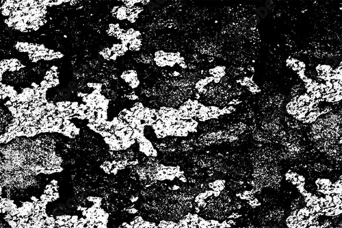 Grunge black and white. Pattern of old, faded basics