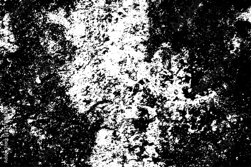 Grunge black and white. Pattern of old, faded basics