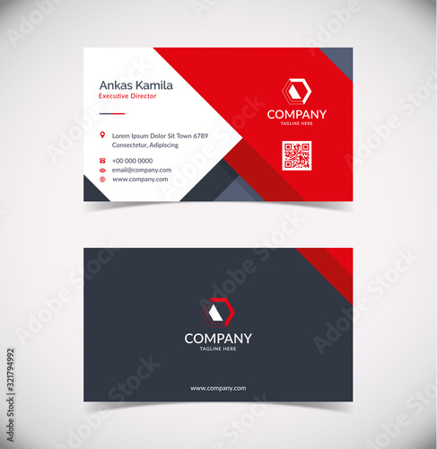 Modern Geometric Business Card Template