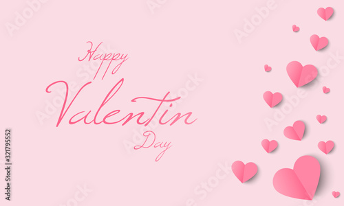 heart, love, valentine, red, day, hearts, card, romance, pink, white, illustration, romantic, symbol, holiday, happy, valentines, abstract, design, celebration, shape, valentine's day, decoration, cou © Kraisorn