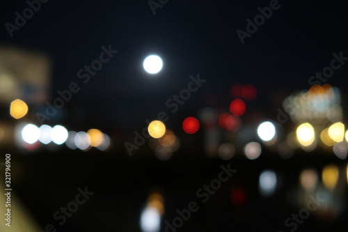 Abstract light in the night © Pascal
