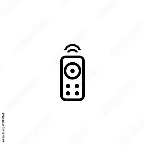 remote control icon vector design logo template EPS10 photo
