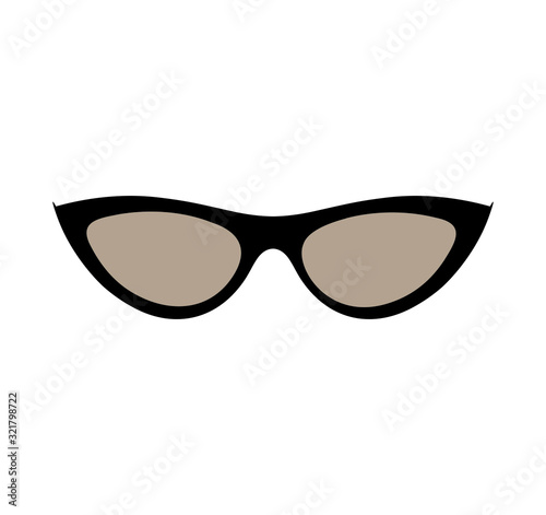 eye wear shades design illustration, glasses