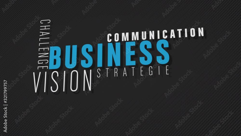 business mot, stratégie, solution, challenge, communication business mot, stratégie, solution, challenge, communication