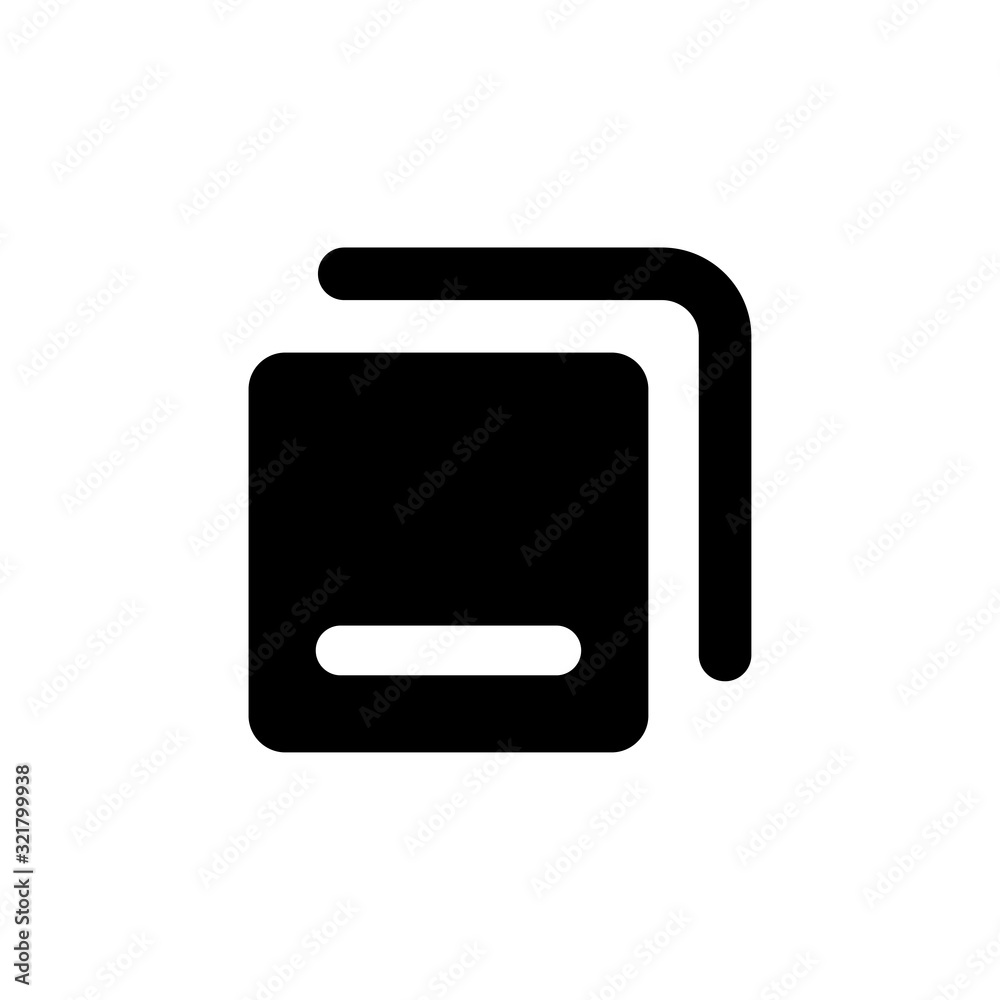 restore down icon design logo template EPS 10 restore down icon design logo template EPS 10