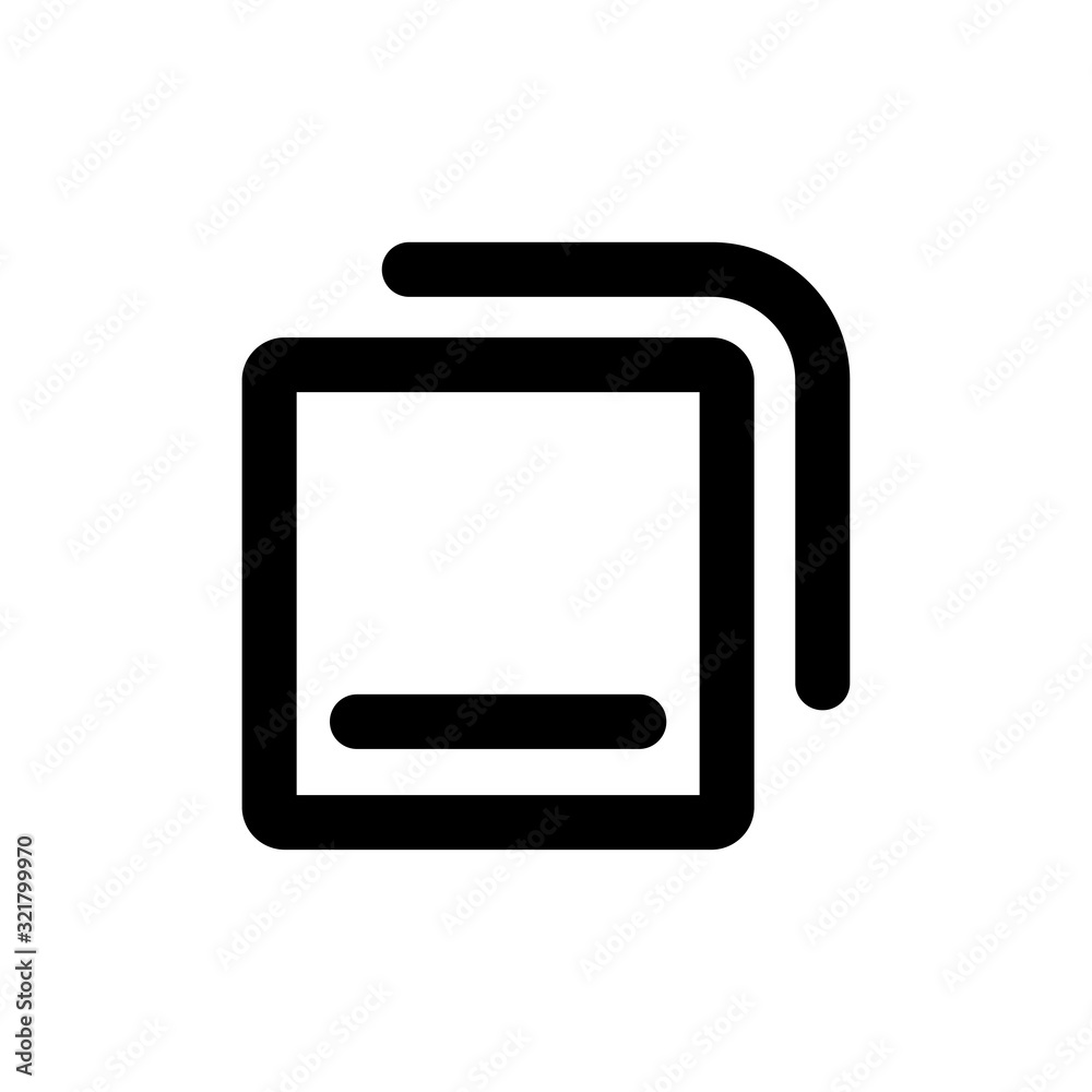 restore down icon design logo template EPS 10 restore down icon design logo template EPS 10