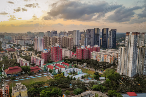 Photography 2019 Late afternoon at Bukit merah View from above, HDB Bukit merah, Singapore
