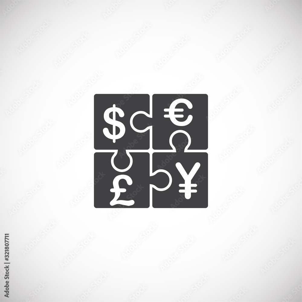 Investment related icon on background for graphic and web design. Creative illustration concept symbol for web or mobile app Investment related icon on background for graphic and web design. Creative illustration concept symbol for web or mobile app
