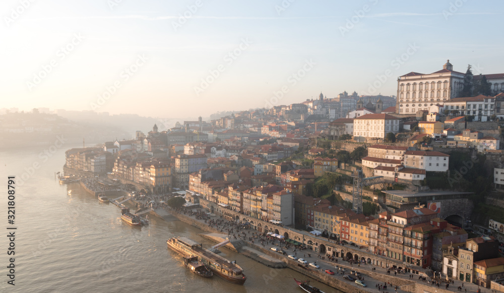 View of the city of Porto, Portugal, Europe
