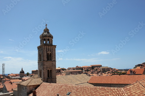 Obraz na płótnie dubrovnik wieża w salonie