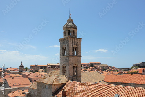 Obraz na płótnie dubrovnik wieża w salonie