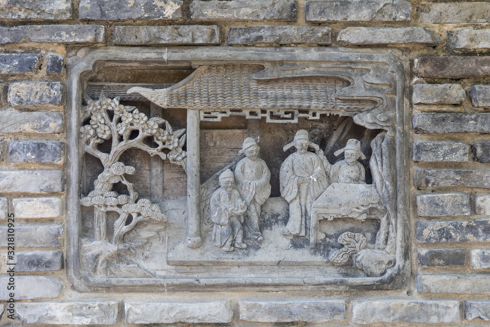 Chinese stone carving