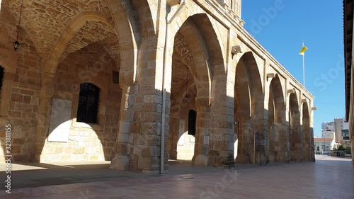 Saint Lazarus Church in Larnaca, Cyprus. Dec 2019.  Is a late 9th century church located in the heart of Larnaka City, Cyprus. It is named from Lazarus of Bethany in which Jesus raised from the dead. photo