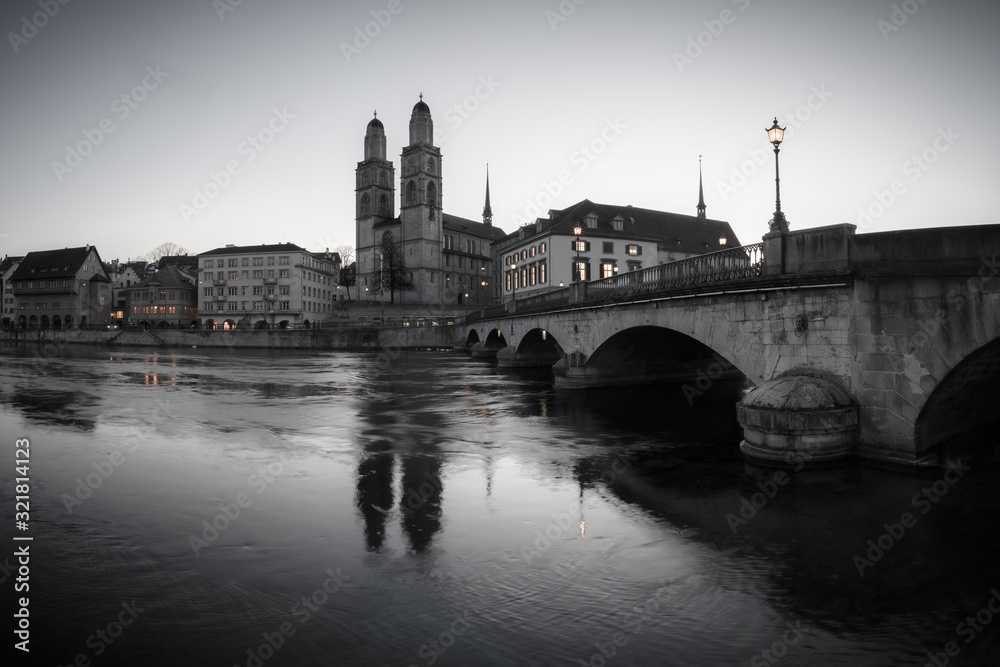 Fototapeta premium Zürich Limmat II