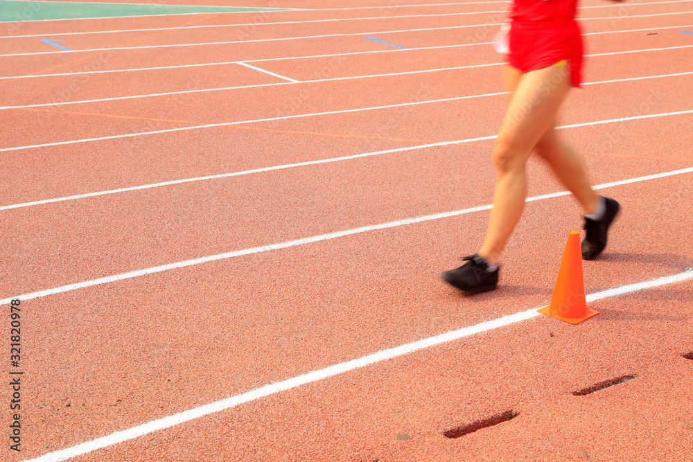 legs of a long distance runner