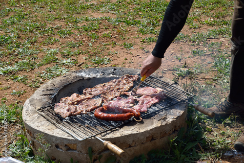 Pausa no treino de Budo Taijutsu - Almoço volante photo