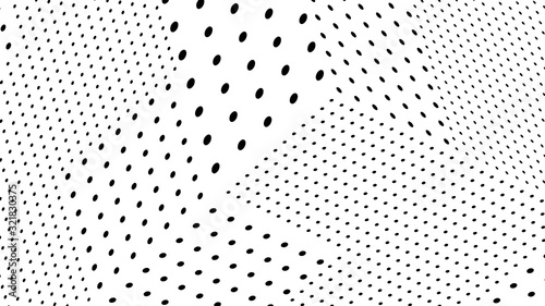 Abstract background, polka dot texture design, modern pattern, vector illustration