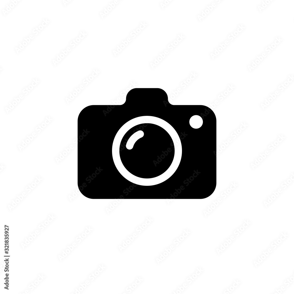 Cute Camera Icon Vector Design Template Cute Camera Icon Vector Design Template