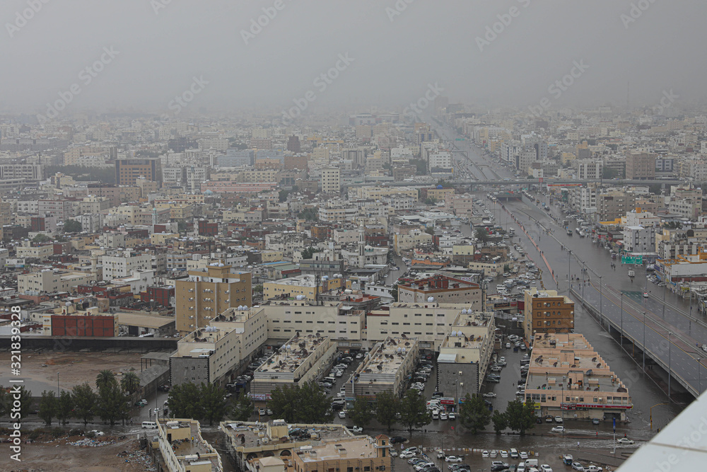 City view of  Bani malek, Jeddah, Saudi Arabia