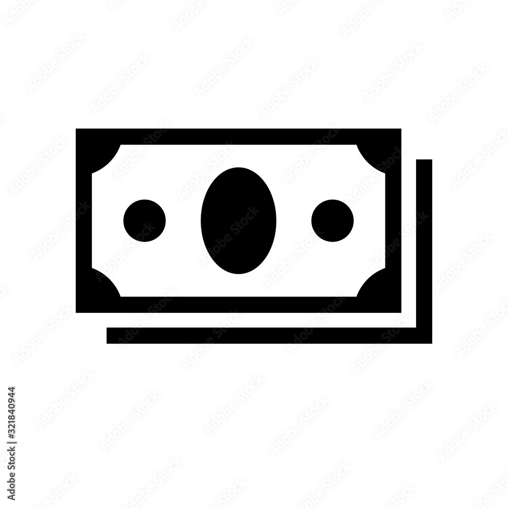 Simple Money Icon Vector Design Template Simple Money Icon Vector Design Template