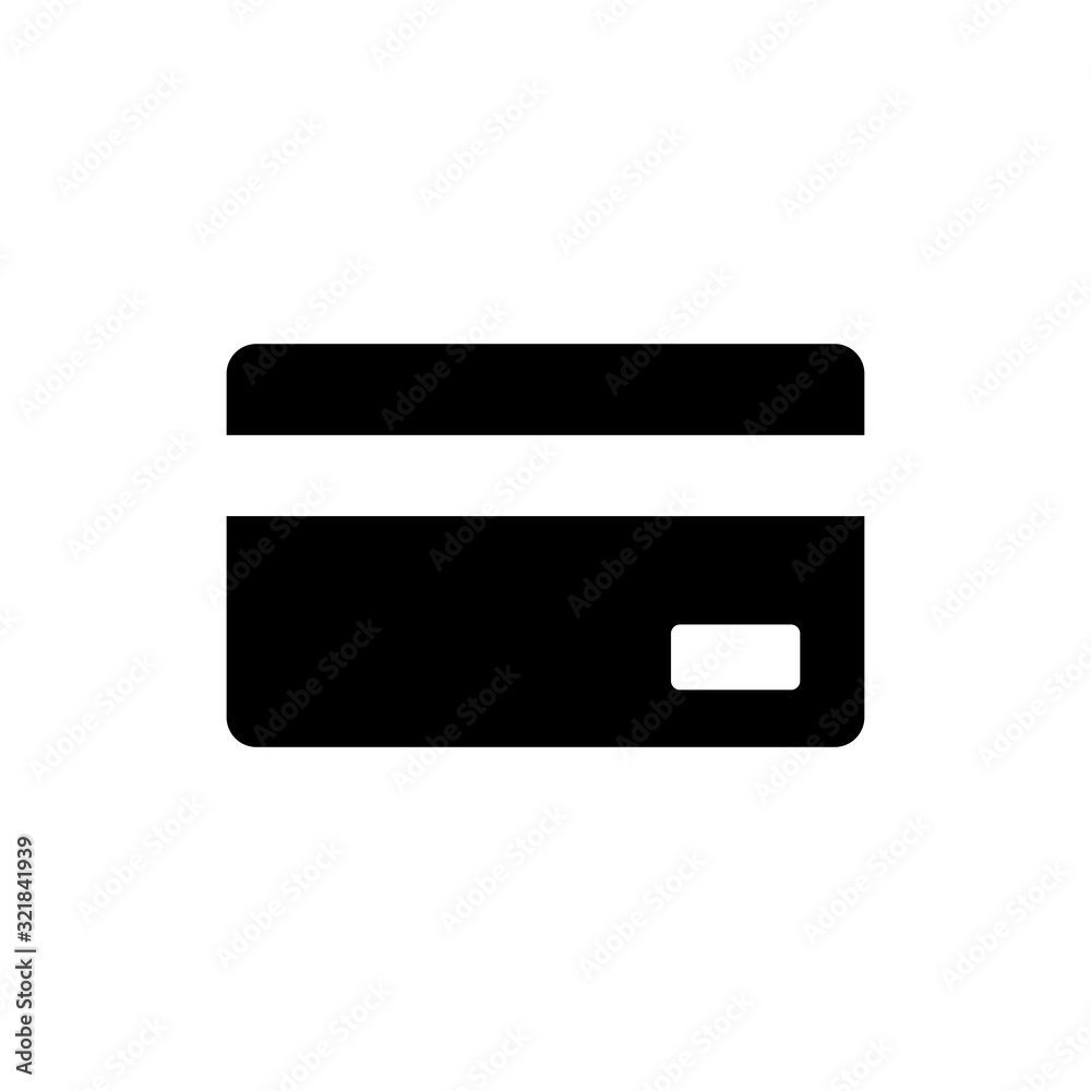 Simple Credit Icon Vector Design Template Simple Credit Icon Vector Design Template