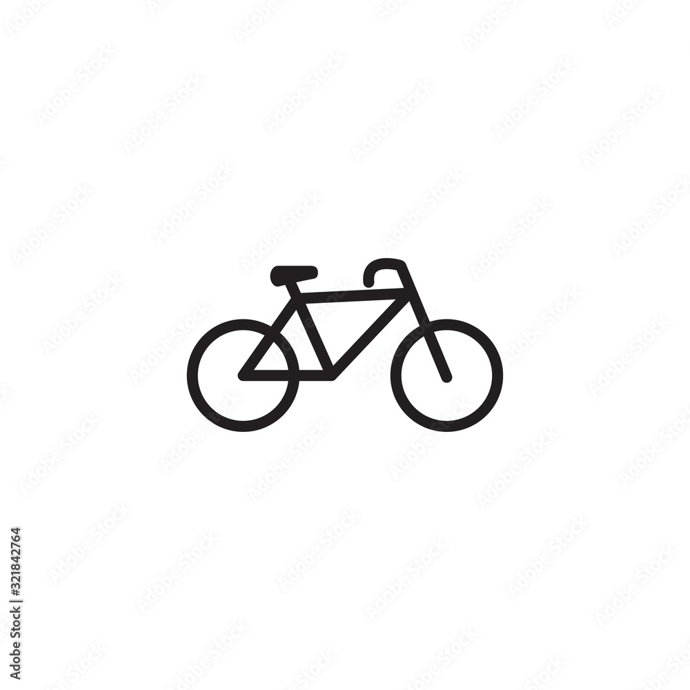 Fototapeta premium bike icon design vector logo template EPS 10