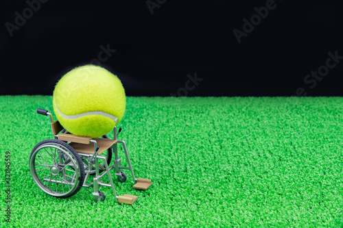 車椅子テニスイメージ