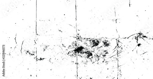 Wallpaper Mural Rough black and white texture vector. Distressed overlay texture. Grunge background. Abstract textured effect. Vector Illustration. Black isolated on white background. EPS10. Torontodigital.ca