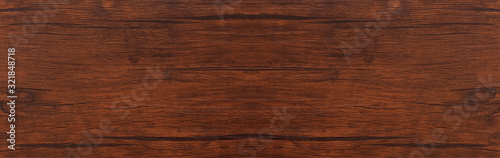 Wallpaper Mural Seamless dark brown wooden board texture background with vignette Torontodigital.ca