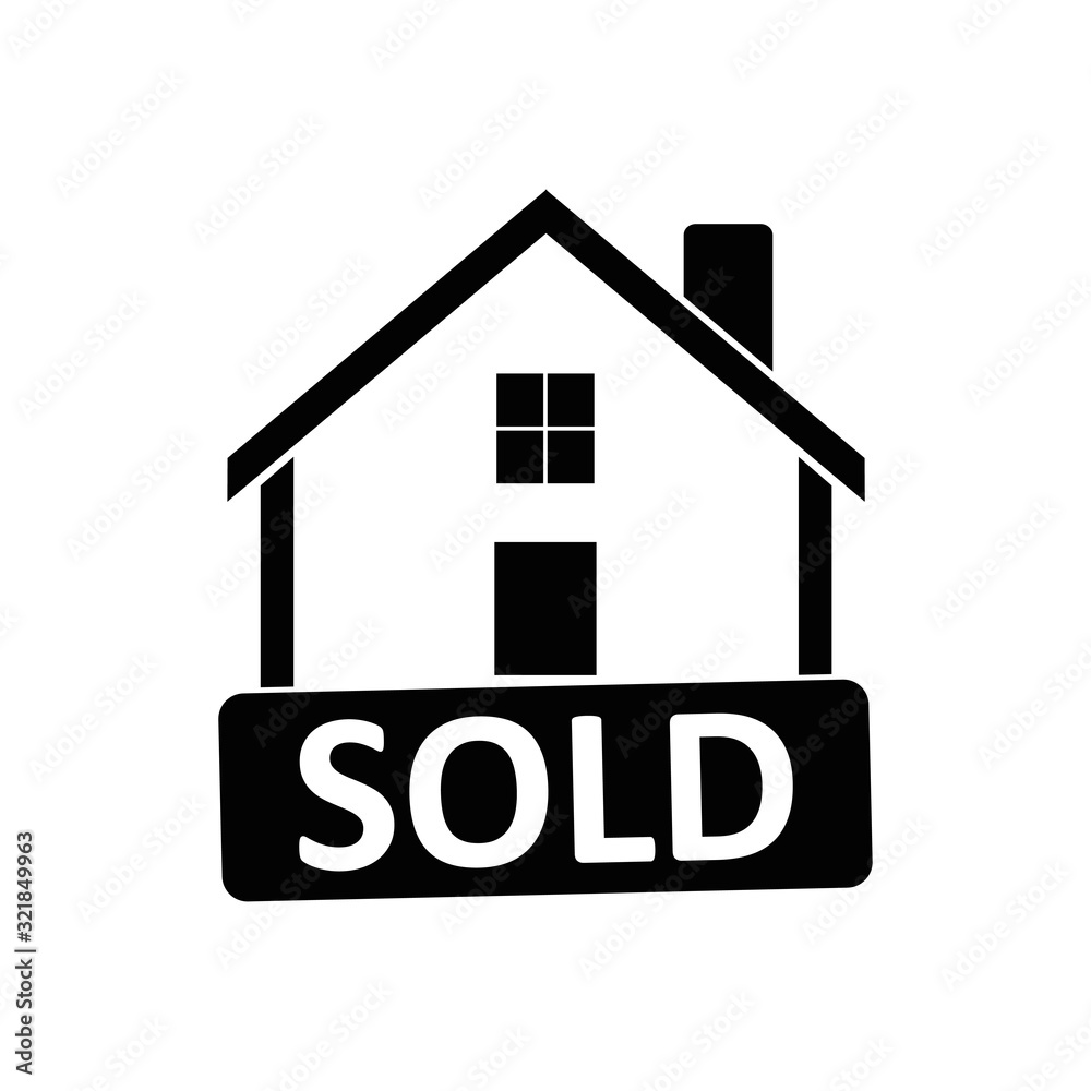 sold icon design vector logo template EPS 10 sold icon design vector logo template EPS 10