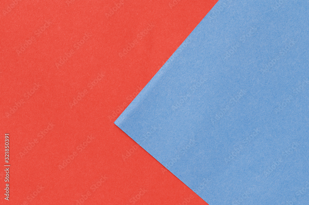 Background with red and blue papers Background with red and blue papers