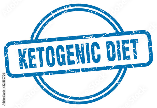 ketogenic diet stamp. ketogenic diet round vintage grunge sign. ketogenic diet