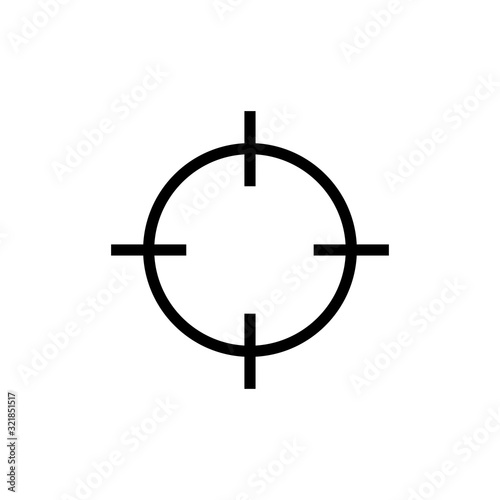 target icon design vector logo template EPS 10