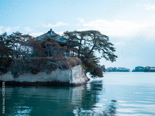 瑞巌寺の五大堂。宮城県の松島にある仏堂。