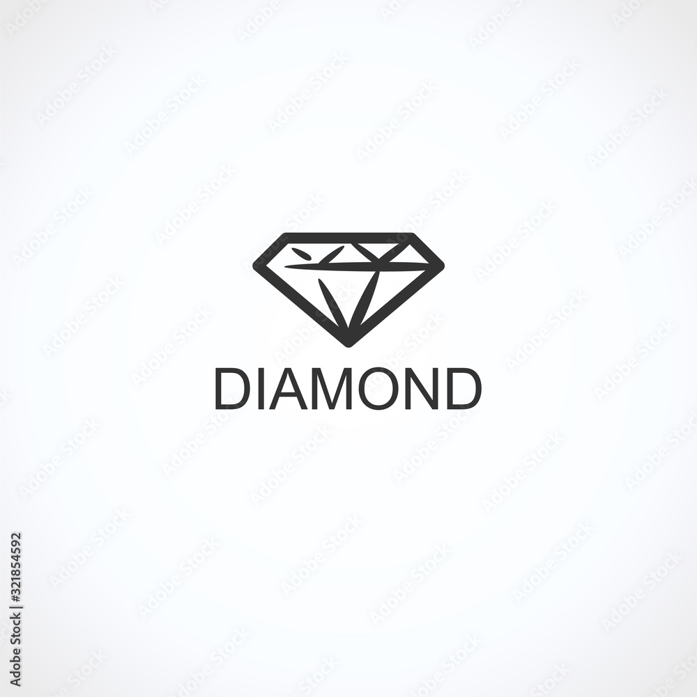 Diamond collection set. Collection icon diamonds. Vector Diamond collection set. Collection icon diamonds. Vector