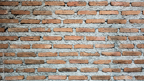 Brick wall texture grunge background with vignetted corners, may use to interior design No2 photo