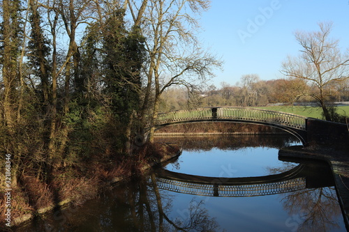 bridge over the canal waters © Wendy