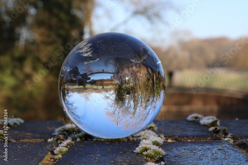 glass ball photos upside down images of nature 