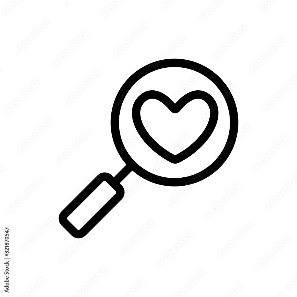 dating date meeting icon vector. Thin line sign. Isolated contour symbol illustration dating date meeting icon vector. Thin line sign. Isolated contour symbol illustration