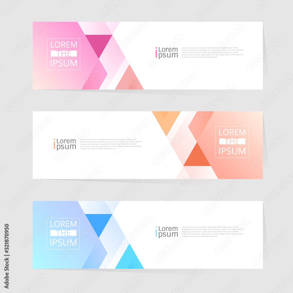 Vector abstract design background texture  banner template. 