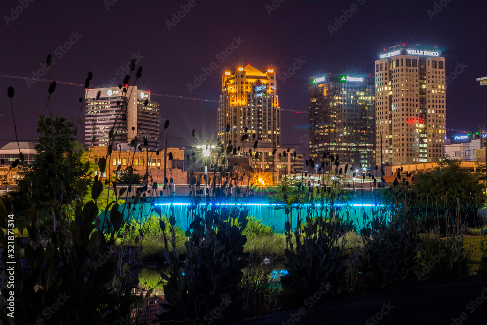 Naklejka premium Birmingham, Alabama