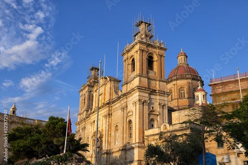 St Lawrence Church in Birgu, Malta photo