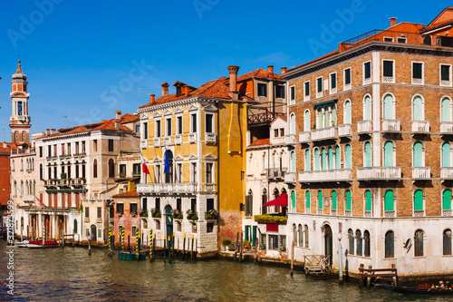 view of the Grand canal of Venice