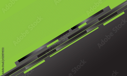 Abstract green gray background with diagonal dividing strips, space for logo or text.