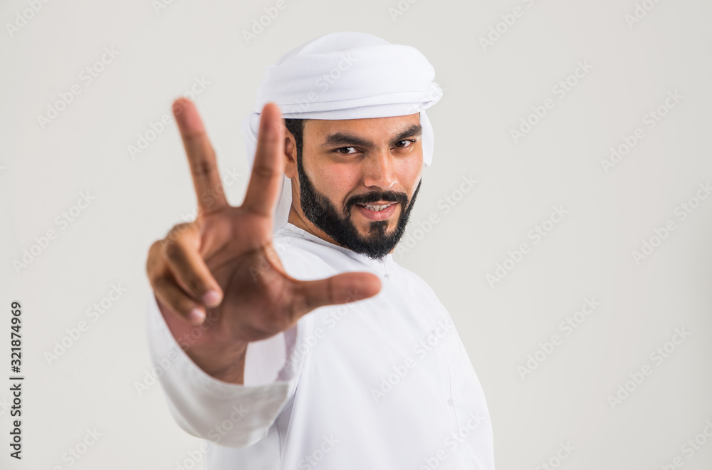 Emirates people in studio Emirates people in studio