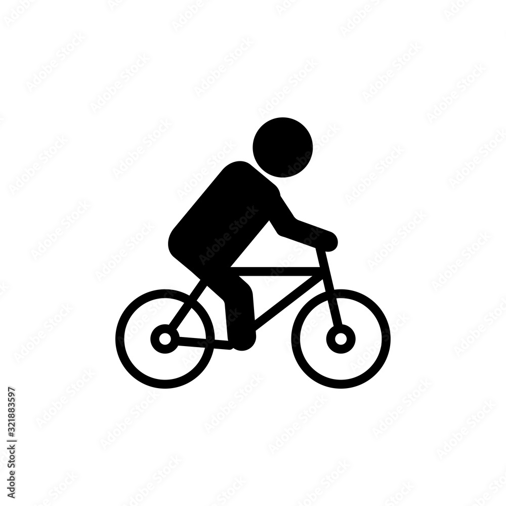 Bicycle icon. design template vector Bicycle icon. design template vector