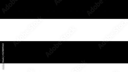 Masks for glitch. Abstract motion graphics and animated background with white and black block figures. Monochrome masks templates 4K.