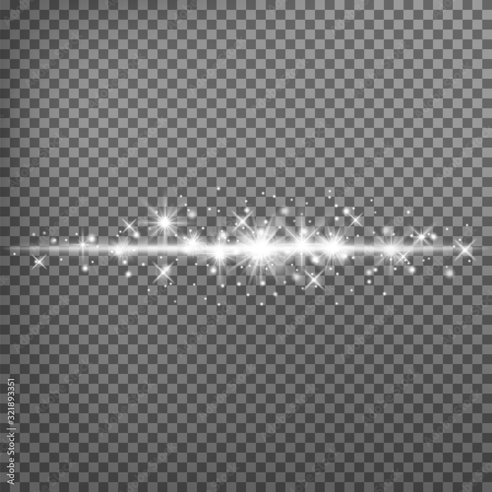glowing light explodes on a transparent background. Sparkling magical dust particles. Bright Star. glowing light explodes on a transparent background. Sparkling magical dust particles. Bright Star.