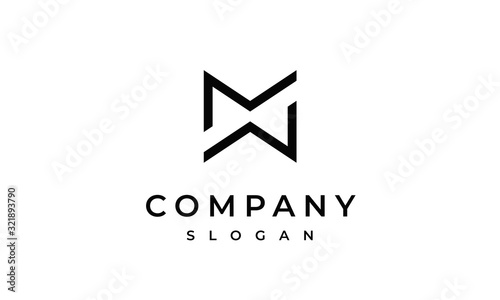 MW Logo Design Letter MW Logo Template