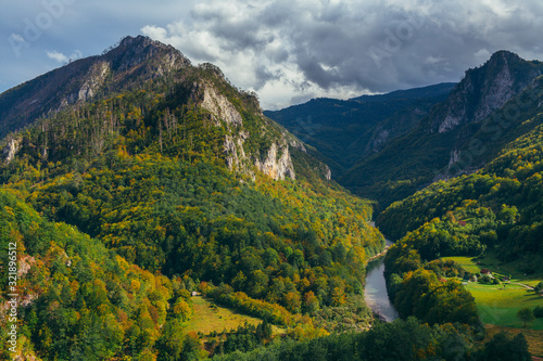 River in Montenegro national park